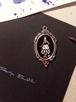 sonja brstilo mandala of desires acrylic miniature