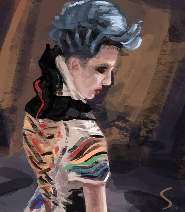 sonja brstilo the wave illustration